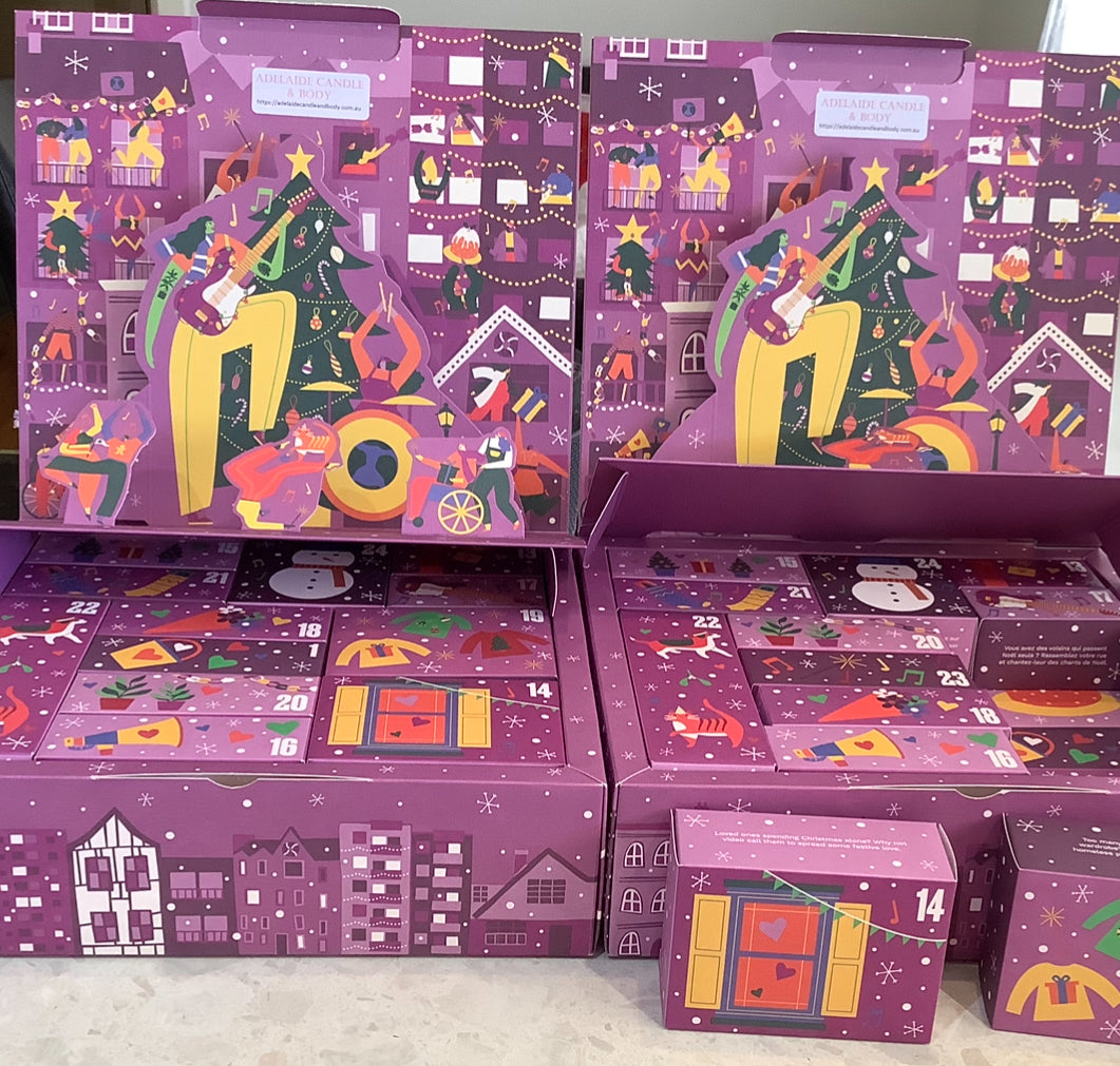 Advent calendar 2023 and 2024 Adelaide Candle & Body
