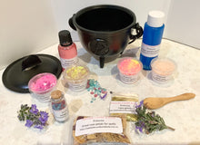 Load image into Gallery viewer, Magic Potion kit - large with free bonus wooden fairy spoon.