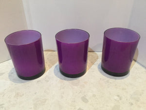 Coloured votive jars in clearance