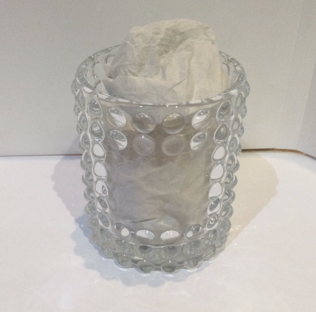 Clear Crystal look bubble jars Adelaide Candle & Body