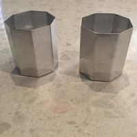 Load image into Gallery viewer, Aluminium candle pillar moulds