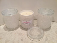Diamond candle jars
