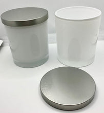 Load image into Gallery viewer, Candle Jars - Clear, white, black or frosted- Empty 300 gm