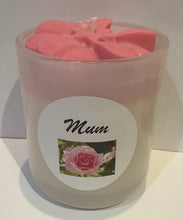 Load image into Gallery viewer, Mother’s Day candles with flower top