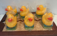 Load image into Gallery viewer, Easter soaps- toy duck bar soap