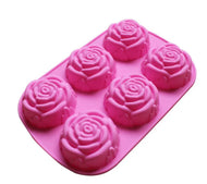 Silicone rose mould