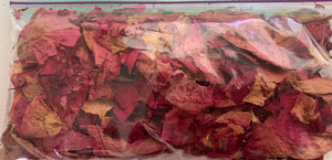 Dried rose petal flowers  - botanical - rose petals