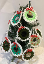 Load image into Gallery viewer, Christmas wreaths - hand crocheted