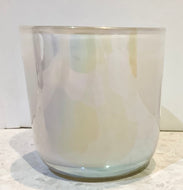 Iridescent Pearl candle jars