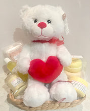 Load image into Gallery viewer, Extra large pamper pack with singing, light up teddy bear