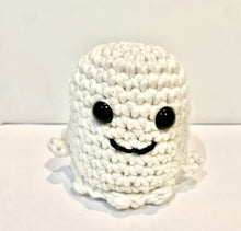 Load image into Gallery viewer, Halloween ghosts - various crocheted ghosts including glow in the dark.