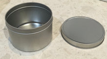 Load image into Gallery viewer, Round tins 450 gms - 16oz- holds approx 350 gm wax