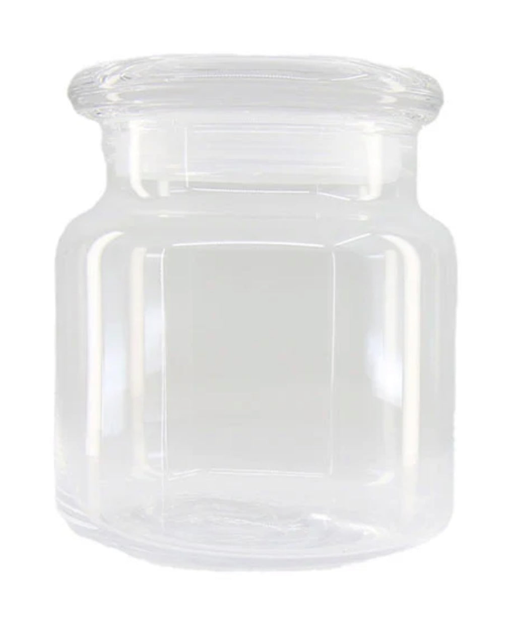 Apothecary style candle jars holds 200 gms