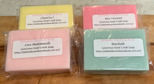 Fragranced soap bars