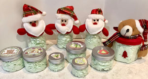 Christmas whipped shower frosting