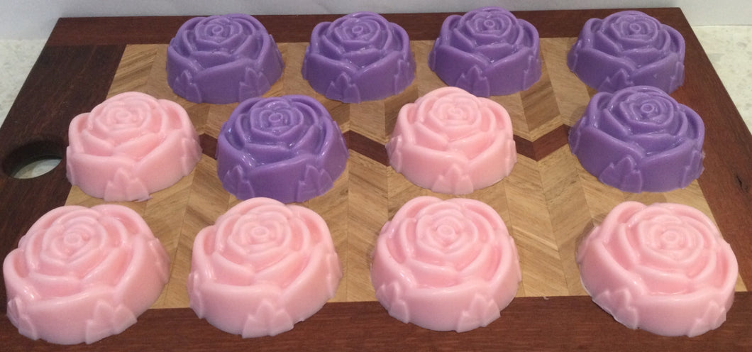 Rose soaps - scented