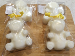 Teddy bear soaps
