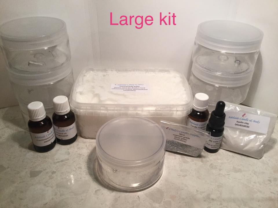 Shower frosting kit / Whipped soap kit