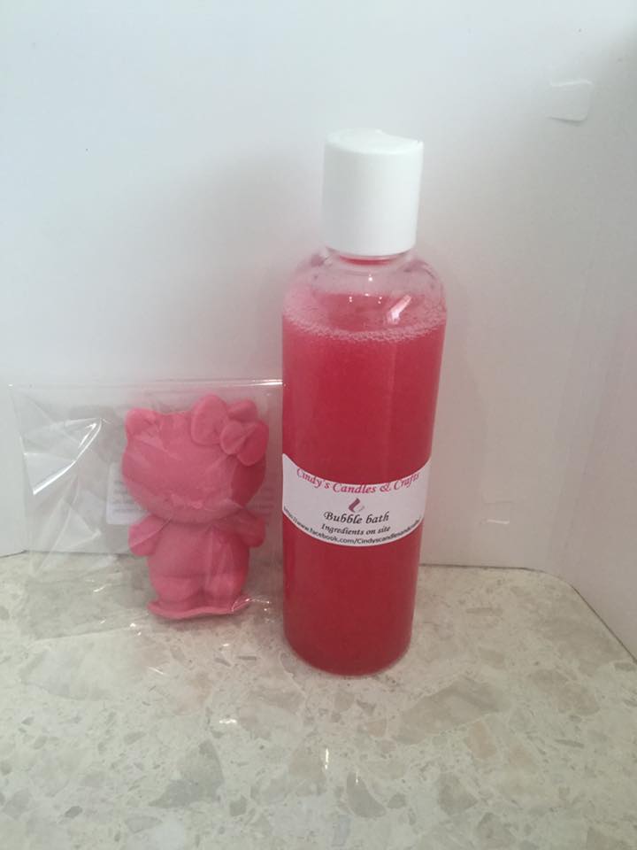 Hello Kitty soap & bubble bath gift pack