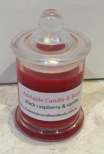 Small scented soy wax candles