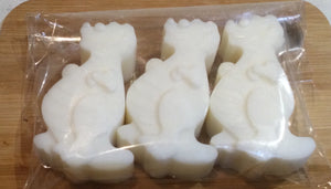 Dinosaur soaps - goats milk