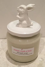 Load image into Gallery viewer, Easter bunny candle white