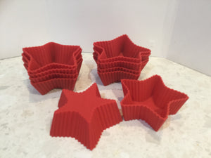 Silicone large star mould - holds 100 mls