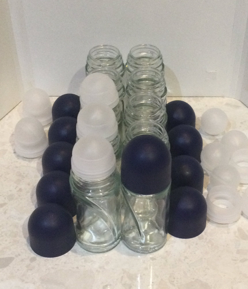 Glass roller bottle- ideal for deodorant or perfume