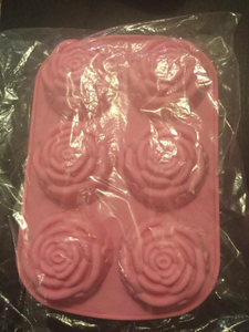 Silicone rose mould