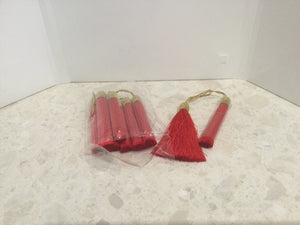 Tassel - candle lid tassels.