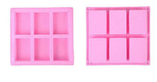 Load image into Gallery viewer, Silicone rectangle 6 cavity mould
