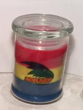 Load image into Gallery viewer, Football supporter candles and melts - Crows, port power and Sydney swans. Footy candles