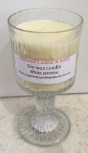 Load image into Gallery viewer, Fancy glass scented soy wax candle