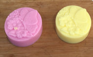 Butterfly and flower patterned bar soap 100 gms