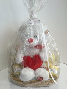 Extra large pamper pack with singing, light up teddy bear