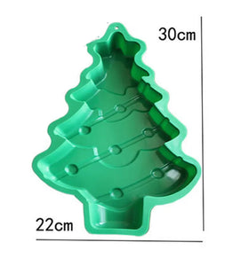 Silicone Christmas tree mould - large