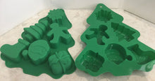 Load image into Gallery viewer, Silicone Christmas mould - ideal for soaps and both bombs