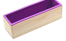 Load image into Gallery viewer, Wooden Soap loaf mould with silicone liner
