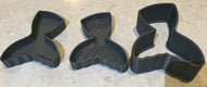 3D Mermaid tail bath bomb mould
