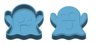 3D ghost bath bomb mould - ideal for Halloween