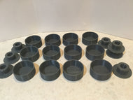 3D round bath bomb moulds with writing- Sinus, Shampoo, Chill Pill or Relax