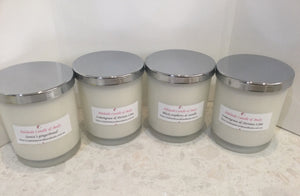 Candle Jars - Empty 300 gm - Clear, white, black or frosted