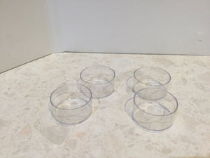 Tealight cups - Polycarbonate butterfly  tealights