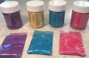 Micas - body safe colour dyes