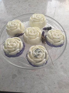 Rose soaps - scented