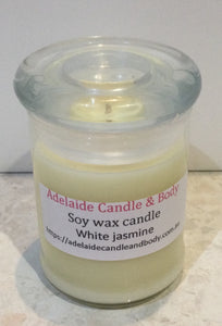 Small scented soy wax candles