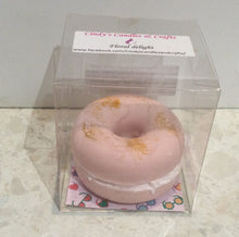 Load image into Gallery viewer, Donut soaps in clear gift box