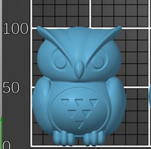 Load image into Gallery viewer, 3D Owl bath bomb mould