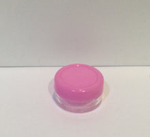 Load image into Gallery viewer, Lip balm containers- pots, clear or with coloured lids