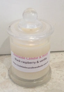Small scented soy wax candles